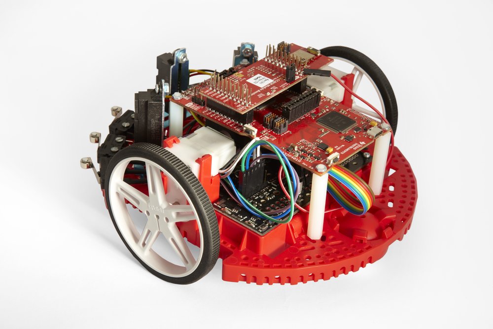 Texas Instruments robotics kit for university education exclusively available from Premier Farnell
